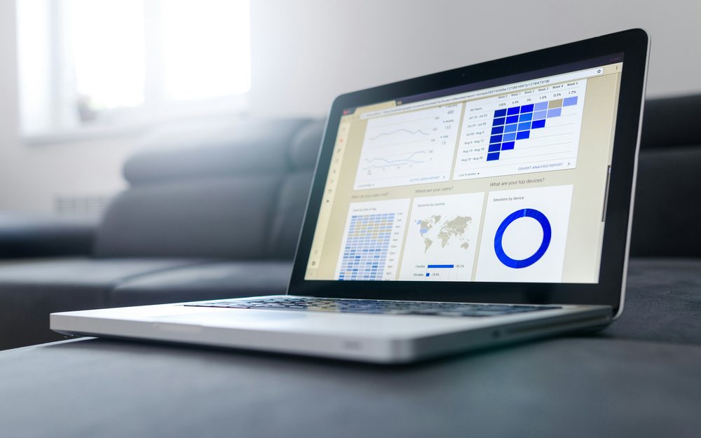 Financial reporting dashboard
